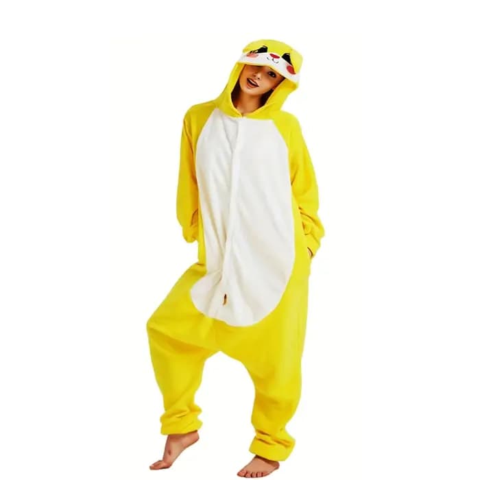 Pyjama Kigurumi une pièce à capuche pour femme