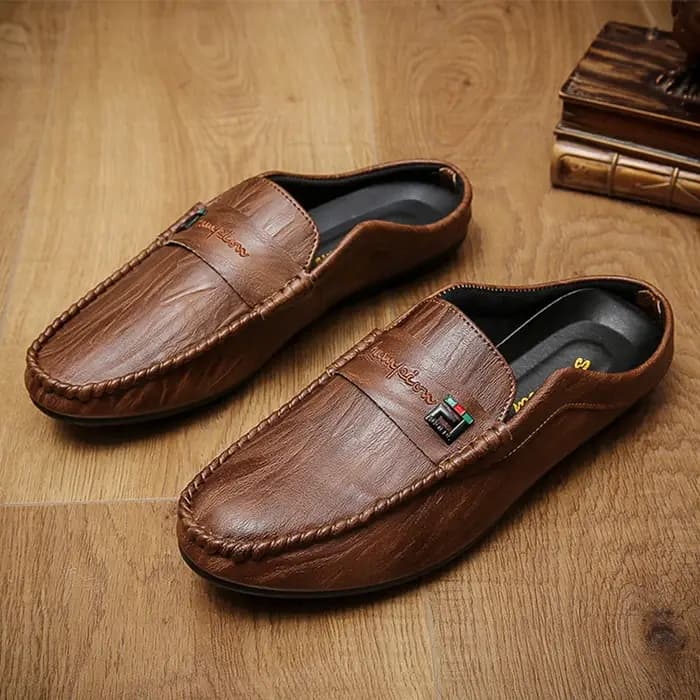 Pantoufles d'Niken Cuir pour Homme