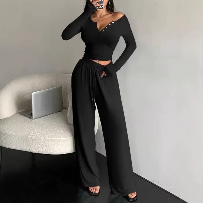 Pyjamas pour femmes hiver nuisette pour femme pyjama ensemble vêtements de maison
