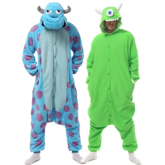 Onesieshow Animal Kigurumi pyjamas Halloween Onesie adulte monstres dessin animé pyjama Cosplay fête femmes hommes Homewear XXL 3XL
