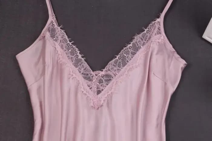 Robe de nuit blanche Sexy en dentelle pour femmes