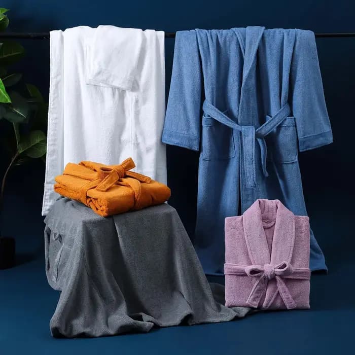 Peignoir épais de luxe pour hommes