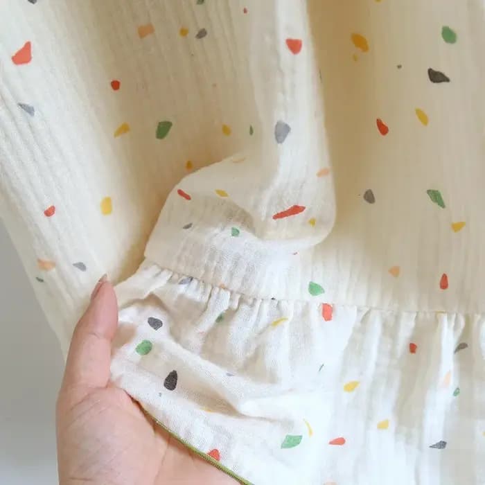Jupe de nuit en crêpe de coton 100% pour femmes