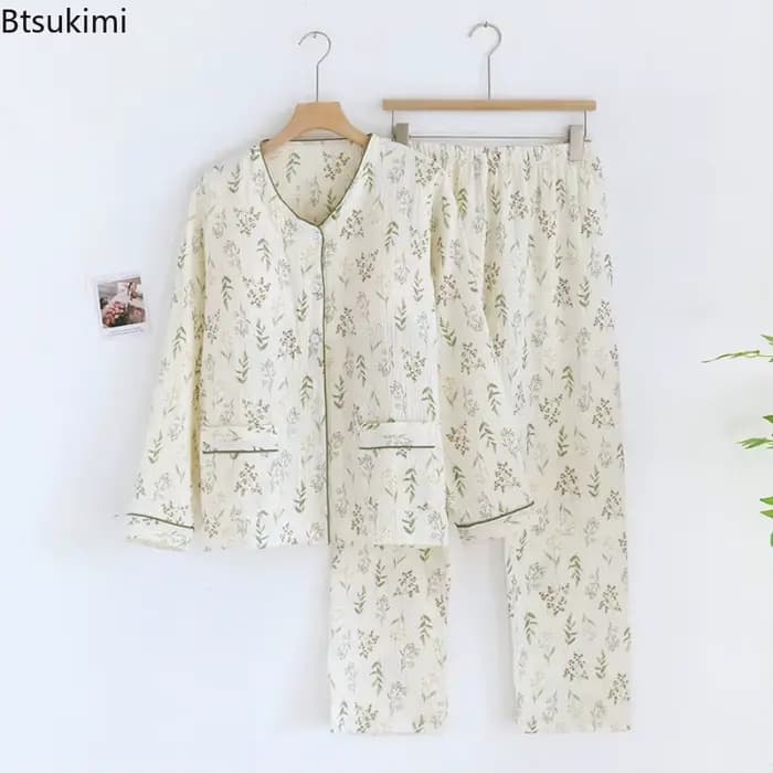 Pyjama d'été 2026 coton pour femmes