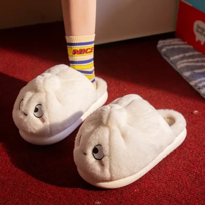 Pantoufles en coton pour femmes et hommes