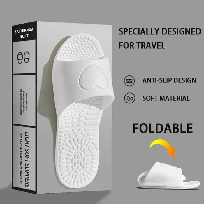 Pantoufles portables pliables pour hommes