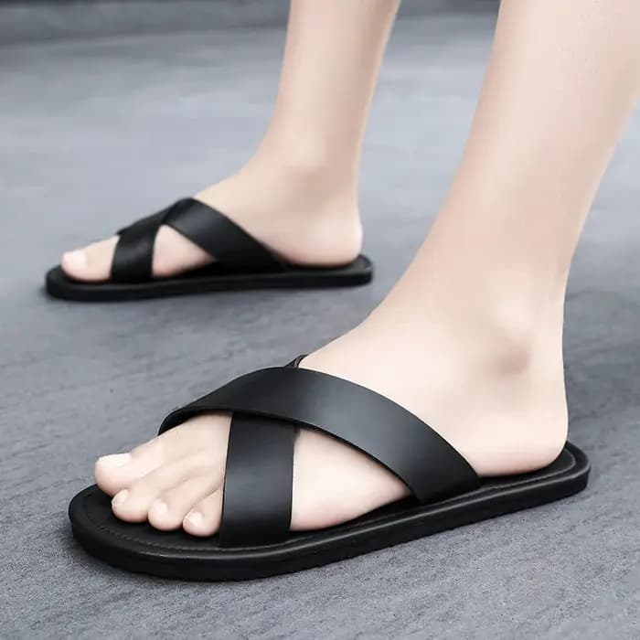 Chaussons pour hommes, intérieur/extérieur