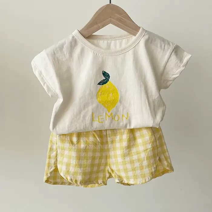 Ensemble pyjama en coton pour bébé