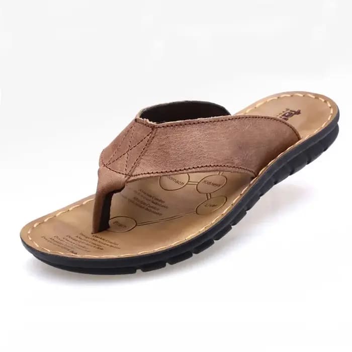 Roma rétro homme pantoufle couleur unie Clip-Toe nouveau mâle vacances plage confort sandales décont