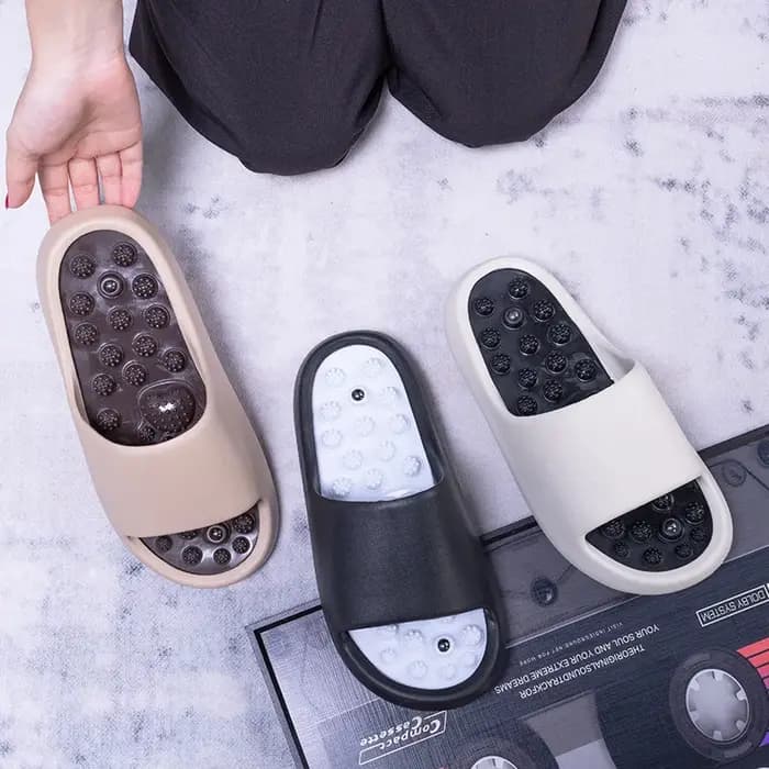 Sandales de massage antidérapantes pour la maison et la salle de bain
