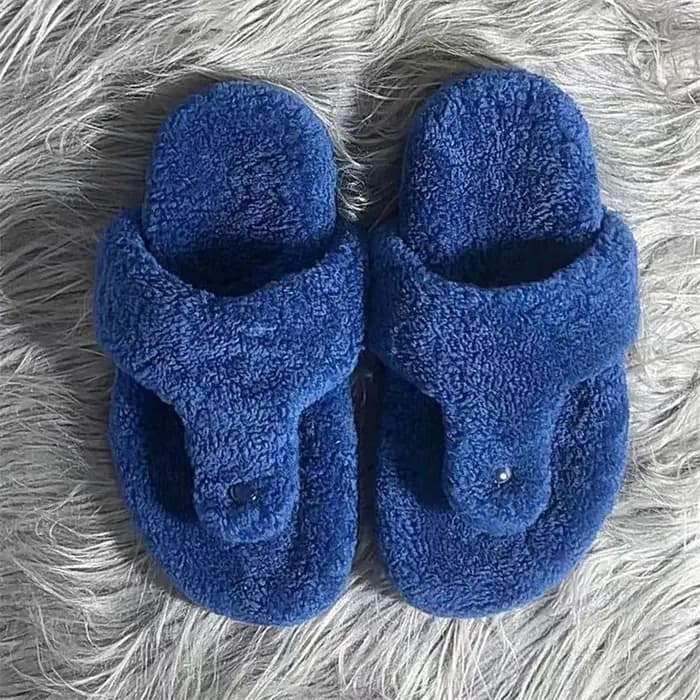 Chaussons et claquettes pour femme en vraie laine de mouton