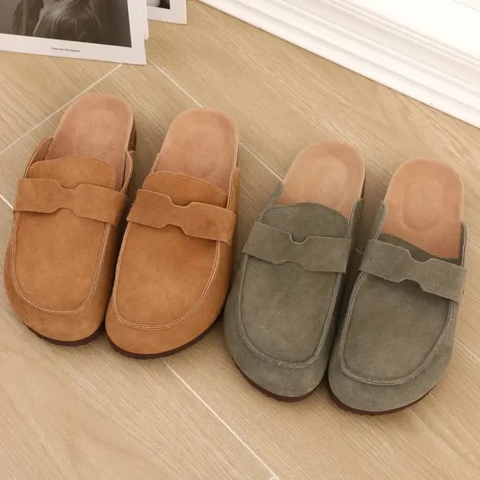 Pantoufles en molleton de liège pour hommes et femmes