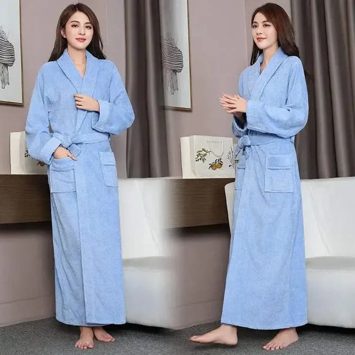 100% coton Robe éponge