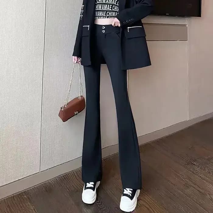 Pantalon évasé pour femmes