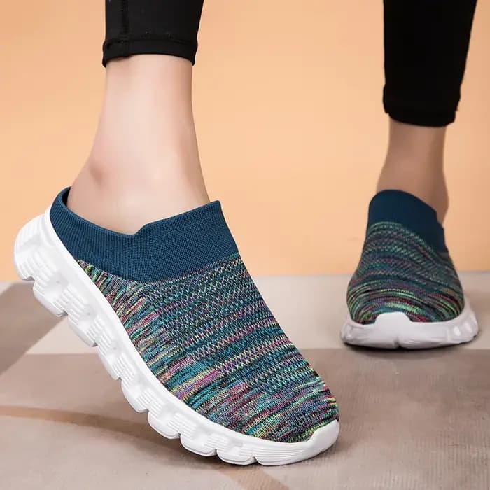 2025 unisexe pantoufles mocassins hommes mode respirant maison femmes fond épais diapositives Couple marche chaussures décontractées grande taille baskets