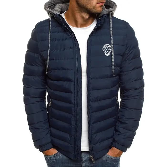 Leon Athletic Club de Bilbao 2021 hommes nouveau hiver et automne plus chaud couleur unie à manches longues tout assorti fermeture éclair col veste