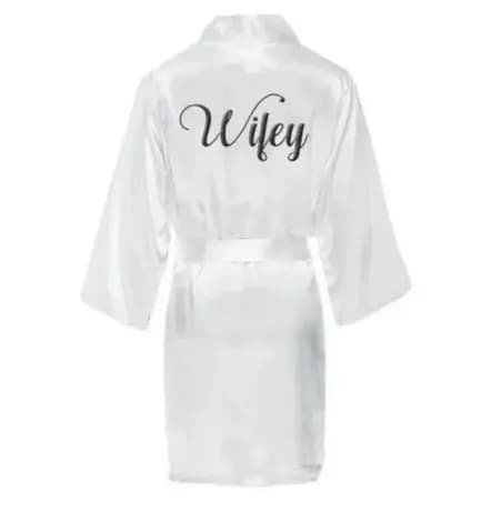 Ensemble de robes en satin King and Queen pour couples