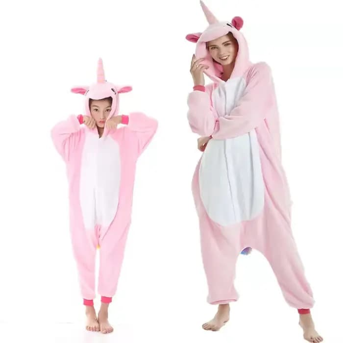Pyjama combinaison animal de dessin animé en flanelle
