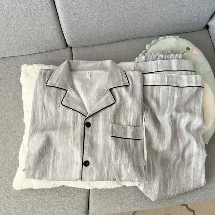 Pyjama pour homme pour le printemps et l'automne