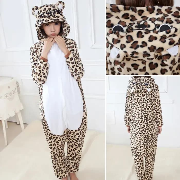 Unisexe adulte Onesie pyjamas ours chat Animal une pièce Costume Halloween noël Cosplay vêtements de nuit dessin animé grenouille Panda combinaisons