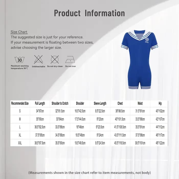 Pyjama Combinaison Homme Style Marin Col