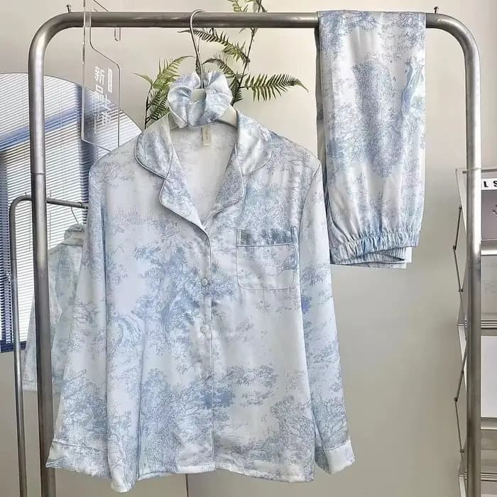 Pyjama Jacquard jaune Femme femmes vêtements de maison élégants à manches courtes Pijama Mujer Sexy