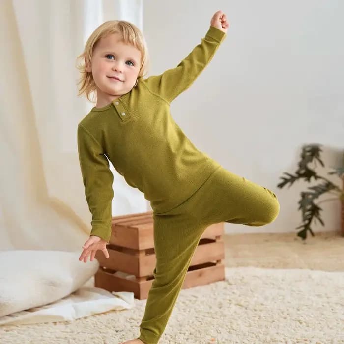 Pyjama en coton doux pour bébés garçons et filles