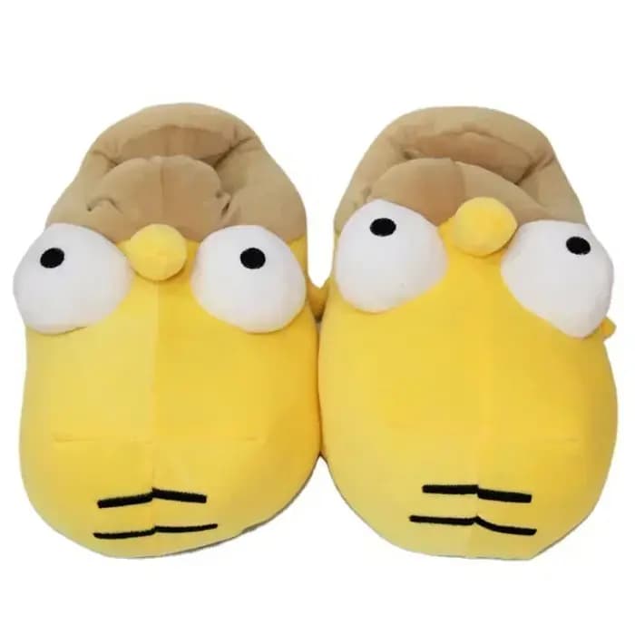 Pantoufles en coton peluche Anime Simpsons 28CM