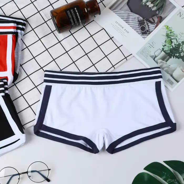 Culotte boxer taille basse pour femme