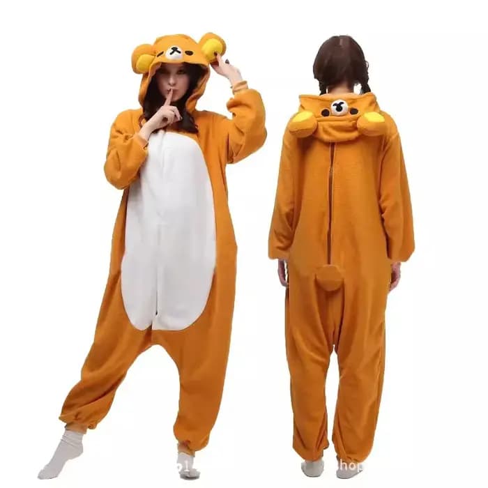 Pyjama ours relaxant pour adultes