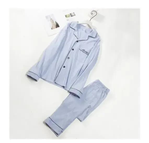 Hommes Pyjamas ensembles 100% coton décontracté ample maison vêtements de nuit grande taille 7XL 9XL