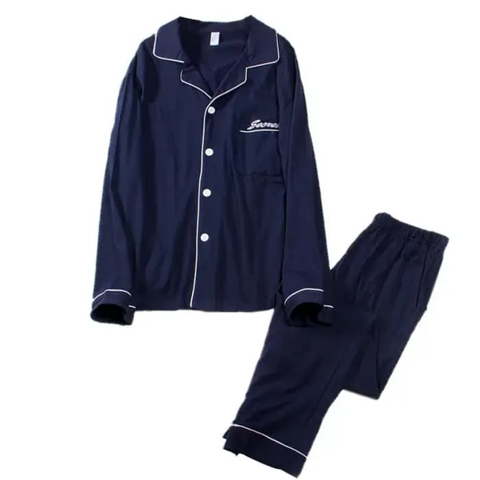 Hommes Pyjamas ensembles 100% coton décontracté ample maison vêtements de nuit grande taille 7XL 9XL 10XL Pijamas