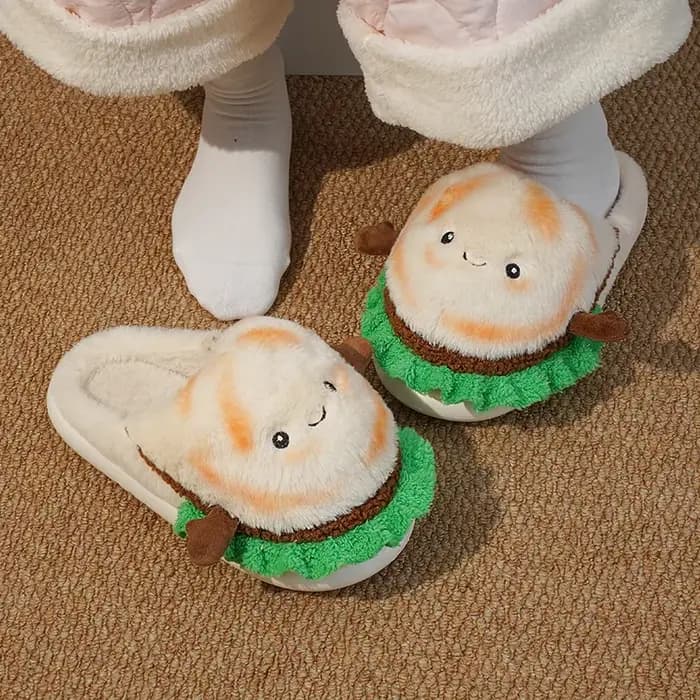Pantoufles en coton pour femmes et hommes