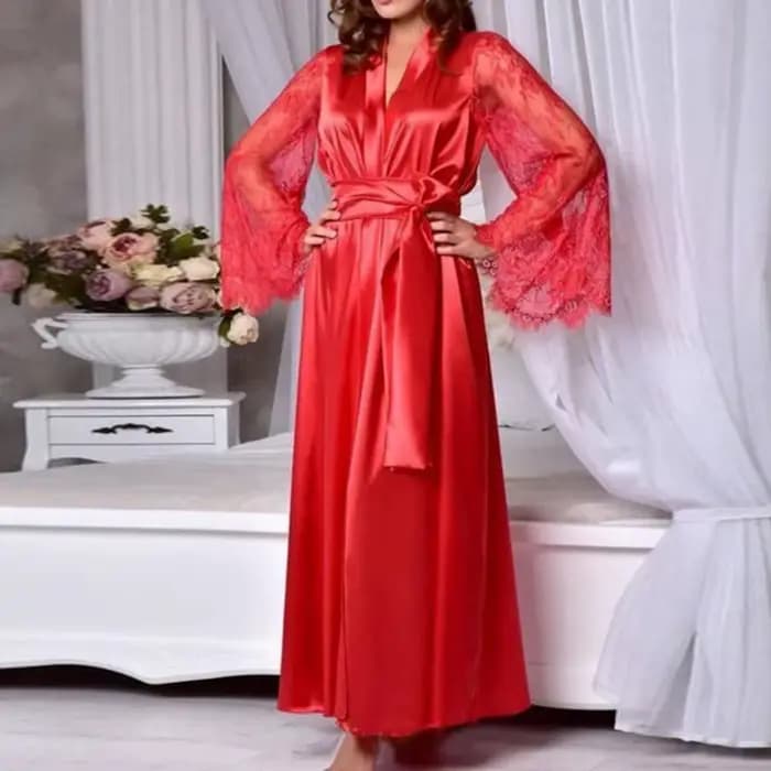 Chemise de nuit transparente pour femmes