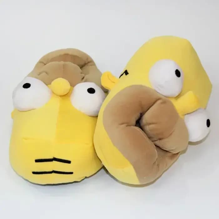 Pantoufles en coton peluche Anime Simpsons 28CM