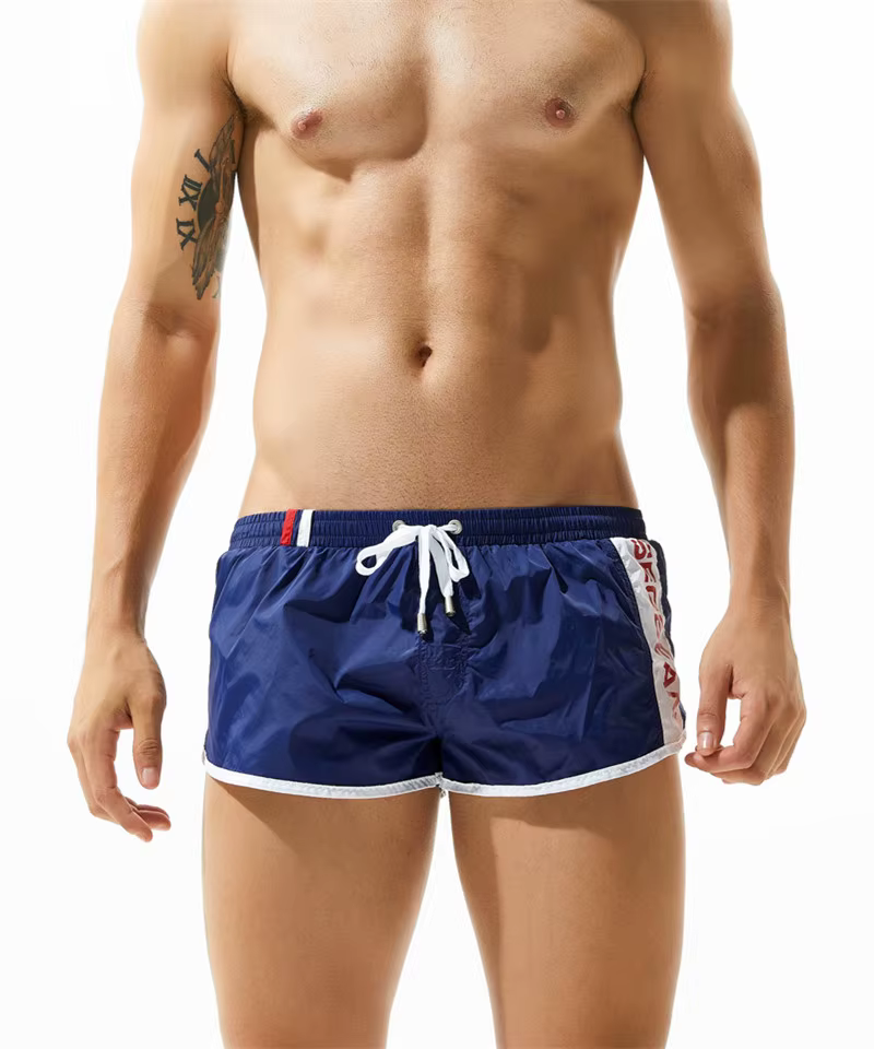 Shorts SEOBEAN pour Hommes, Bermuda de Plage, Short de Marque pour Hommes, Short de Loisirs, Fitness