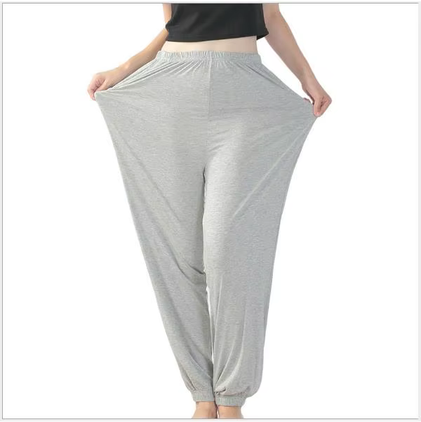 Vêtements de salon femmes bas pantalons pyjamas grande taille 6XL 7XL grande taille pantalon printem