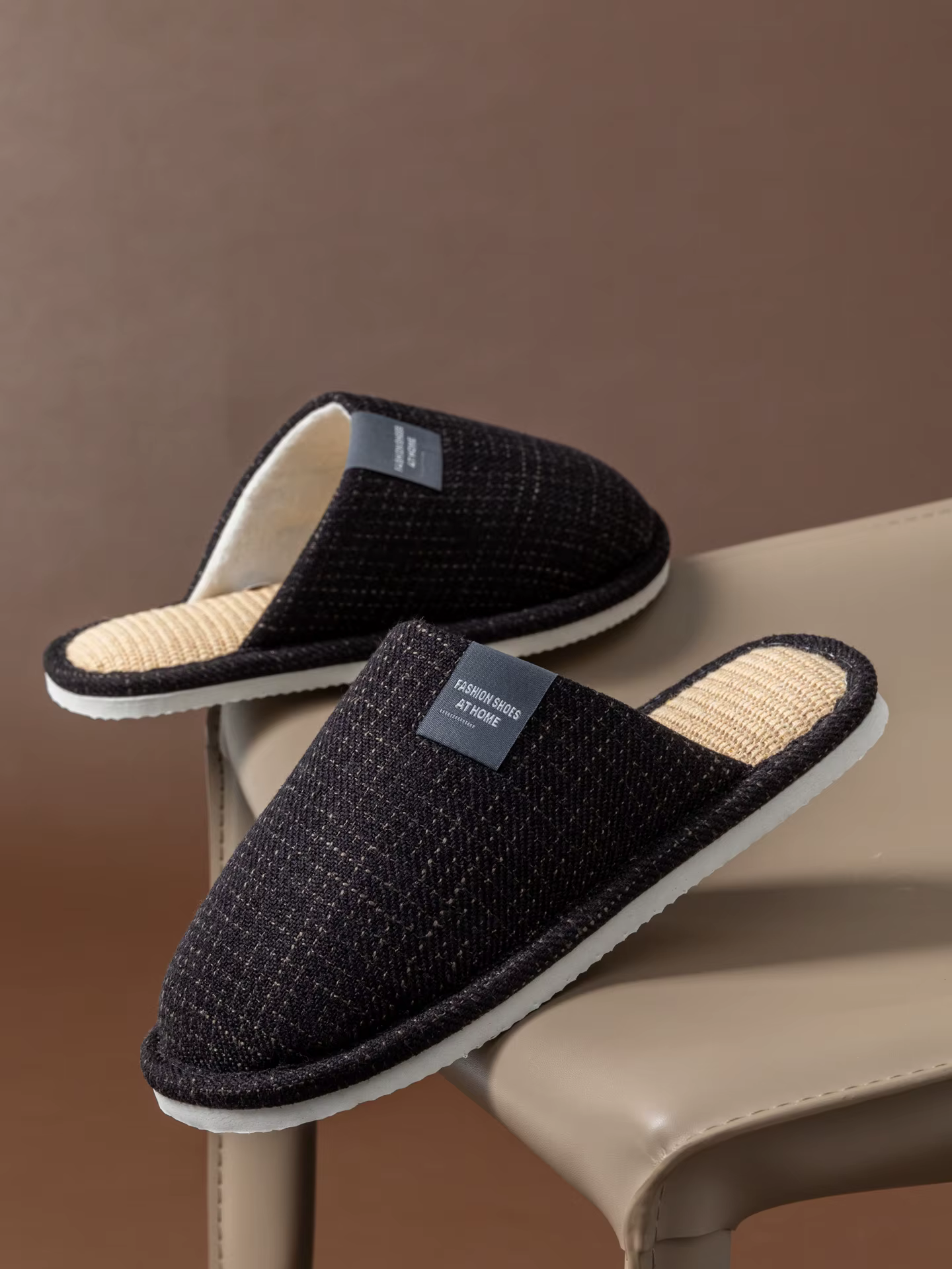 Chaussons unisexes pour la maison, printemps-automne, pour la chambre à coucher, légers, silencieux,