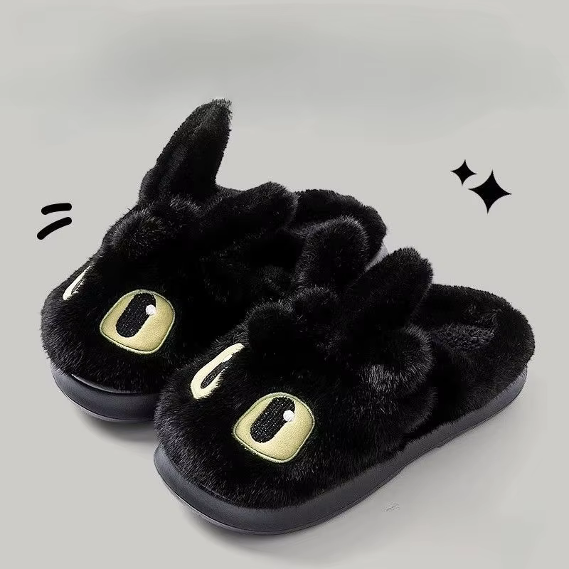 Pantoufles en peluche Toothless, nouveau design How to Train Your Dragon, pantoufles d'intérieur cré