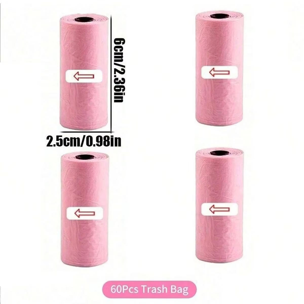Poubelle de voiture avec couvercle - 4 rouleaux de sacs poubelles, étanche, poubelle suspendue porta