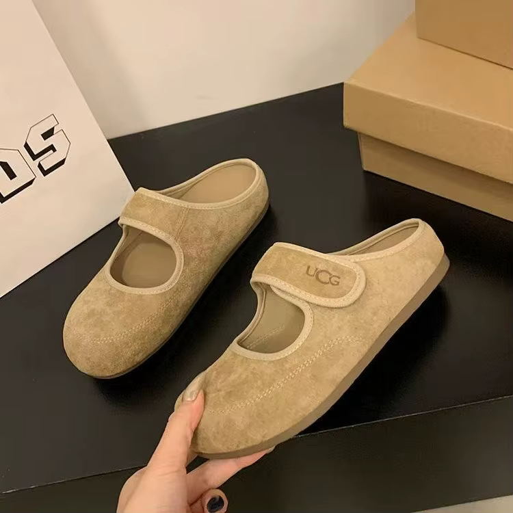 Chaussures pantoufles françaises Mary Jane pour femmes, toutes saisons, chaussures plates à semelle 