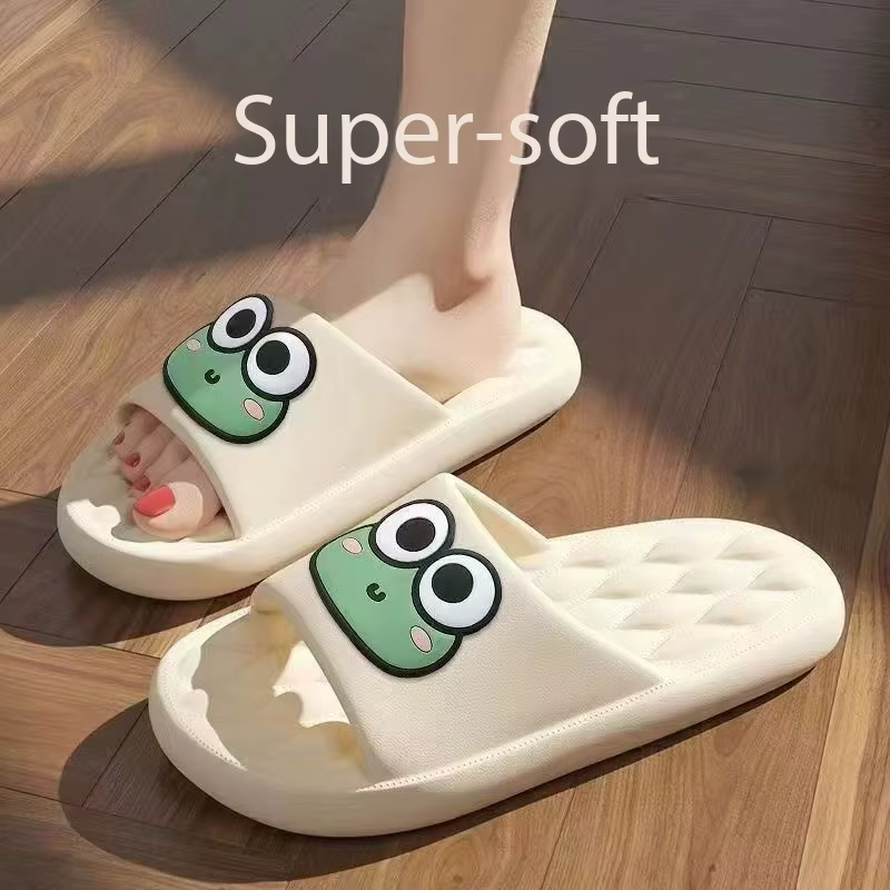 Chaussons antidérapants pour femmes en EVA pour toutes les saisons - Chaussons souples et confortabl