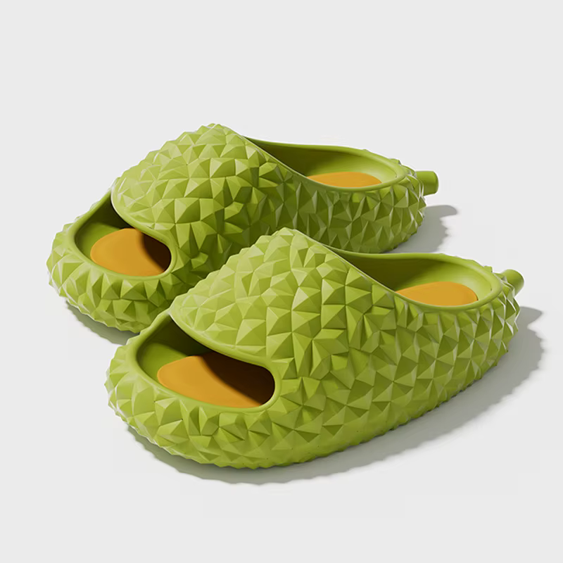 Pantoufles d'intérieur pour couple Durian, sensation de marcher sur des égouts, style estival, et sa