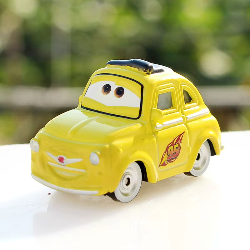 Voiture miniature en alliage Disney Pixar Cars 1:55, Lightning McQueen, Jackson Storm, Mater, Sally,