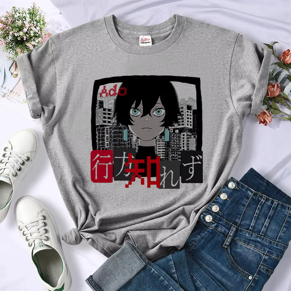 Ado t-shirts femmes anime t-shirt femme anime y2k streetwear vêtements