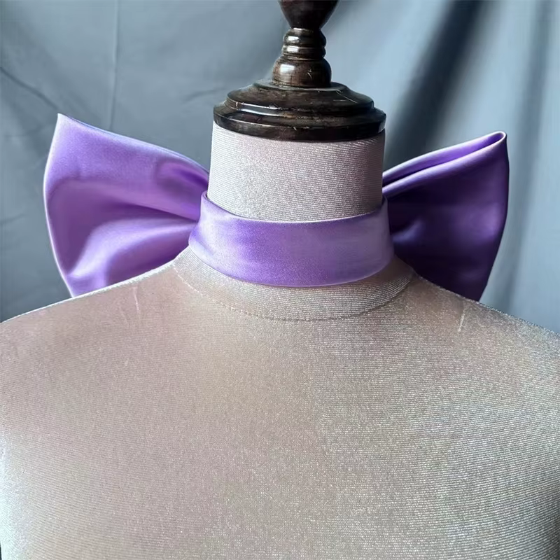 Noeud de décoration de cou élégant pour patients, accessoires de robe de mariée, nœud de cou dans le