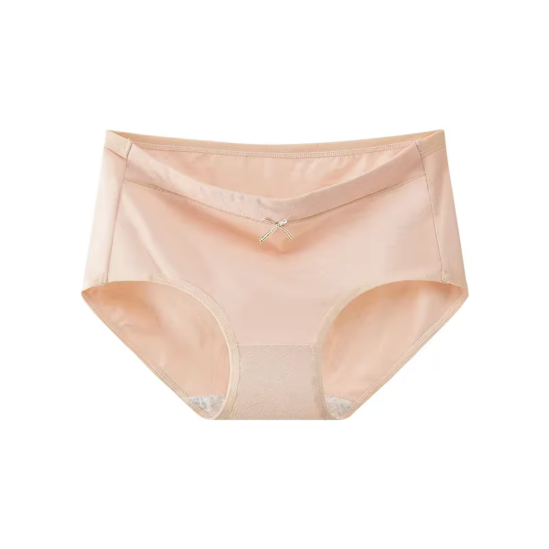 Sous-vêtements pour femmes Antibactérien Coton entrejambe Respirant Absorption de la Sueur Simple Co