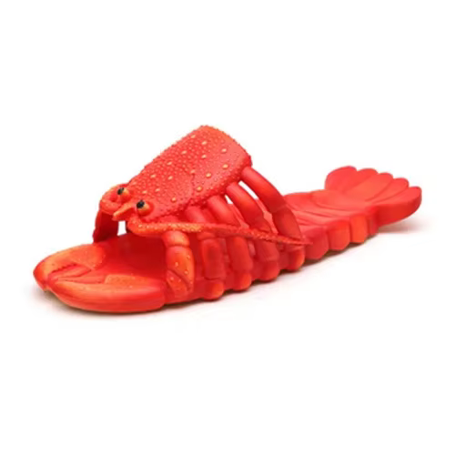 EOFK-Pantoufles douces pour femmes, sandales d'été drôles d'animaux, tongs de plage mignonnes, décon
