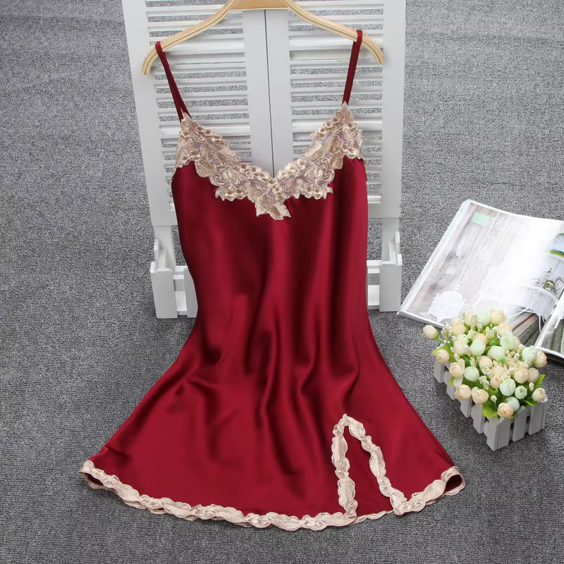 Peignoir en rayonne satinée pour femmes, robe de bain kimono, vêtements de nuit pour femmes, vêtemen