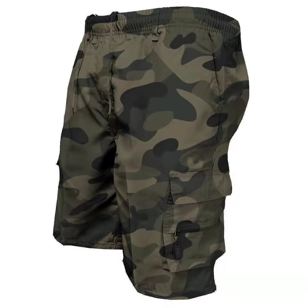 Short Cargo tactique pour hommes, Short militaire de poche à la mode, Camouflage d'été, Jogging, spo